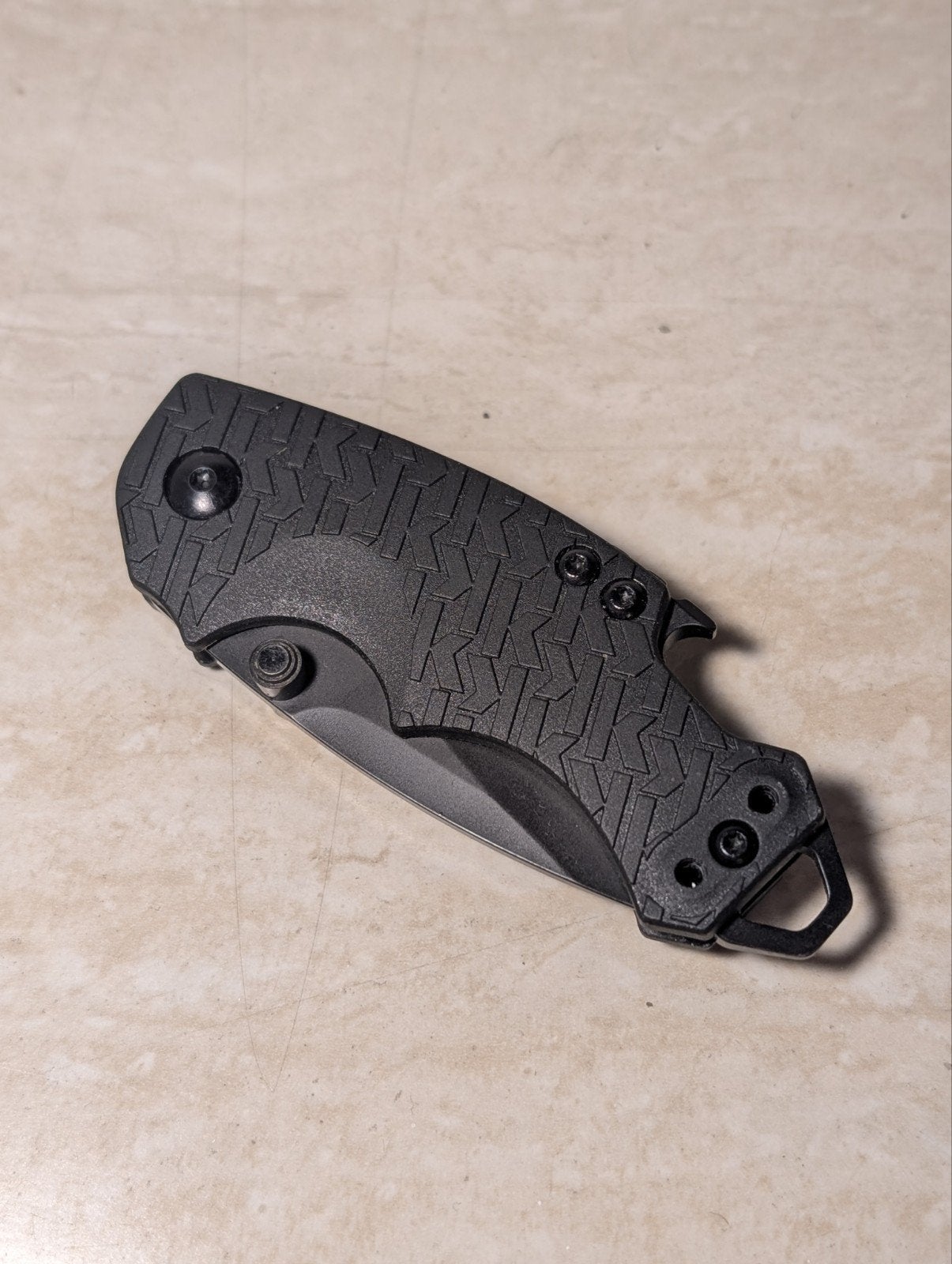 Kershaw Shuffle Black zakmes, Caravans en Kamperen, Kampeergereedschap, Ophalen of Verzenden, Zo goed als nieuw
