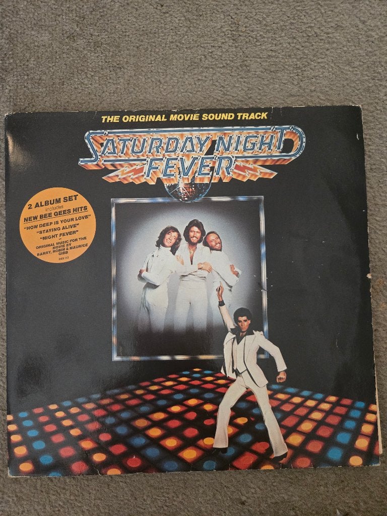 Bee Gees  Saturday night fever, Ophalen, Gebruikt, Inclusief binnenhoes, 1970 - 1979