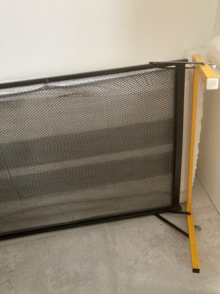 1 persoons opklapbed incl matras (gratis), Ophalen, Gebruikt, 90 cm, Eenpersoons