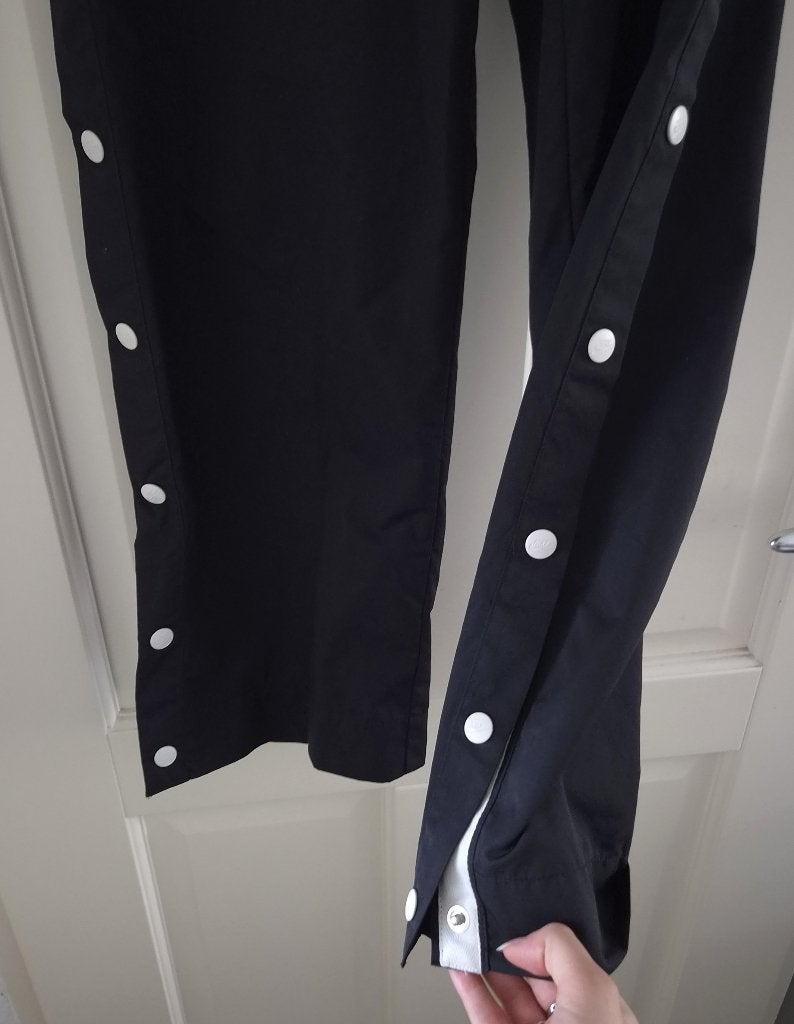 Nike Sportswear tearaway broek drukknopen zwart S 51940, Zwart, Nike Inc., Overige typen, Nike