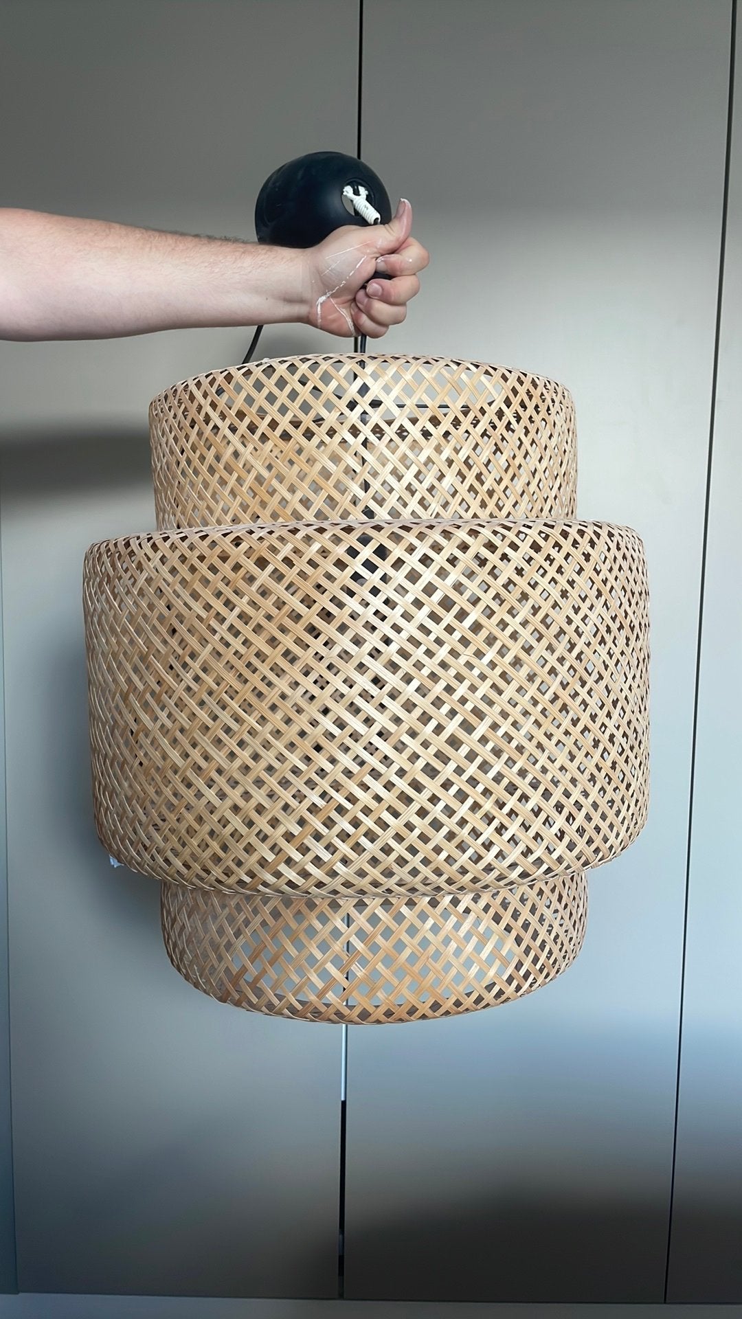 Ikea lamp Sinnerlig, Ophalen, Zo goed als nieuw, Minder dan 50 cm