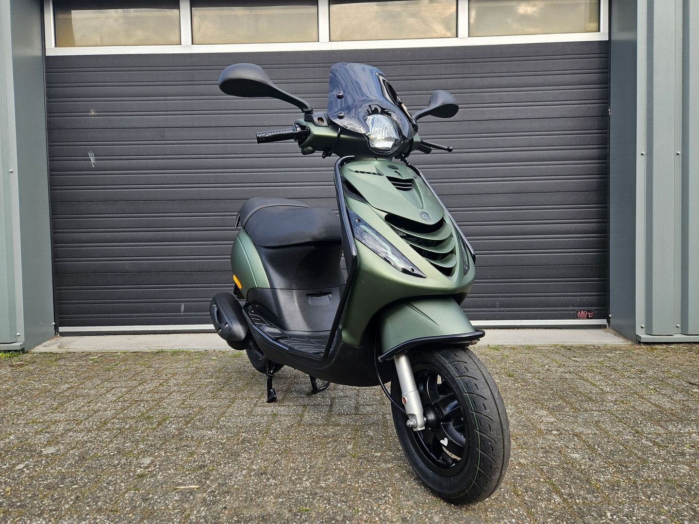 PIAGGIO ZIP 4T E4 BROM BJ2020 HURACAN GREEN 4382KM + OPTIES!, Onbekend, Ophalen of Verzenden, Zo goed als nieuw, Onbekend