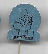 HANDENARBEID NR 3, Ophalen of Verzenden, Gebruikt, Overige onderwerpen, Speldje of Pin