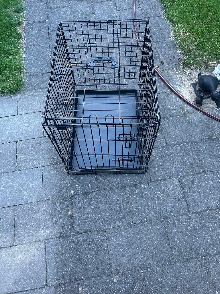 hondenbench, Dieren en Toebehoren, Ophalen, Zo goed als nieuw