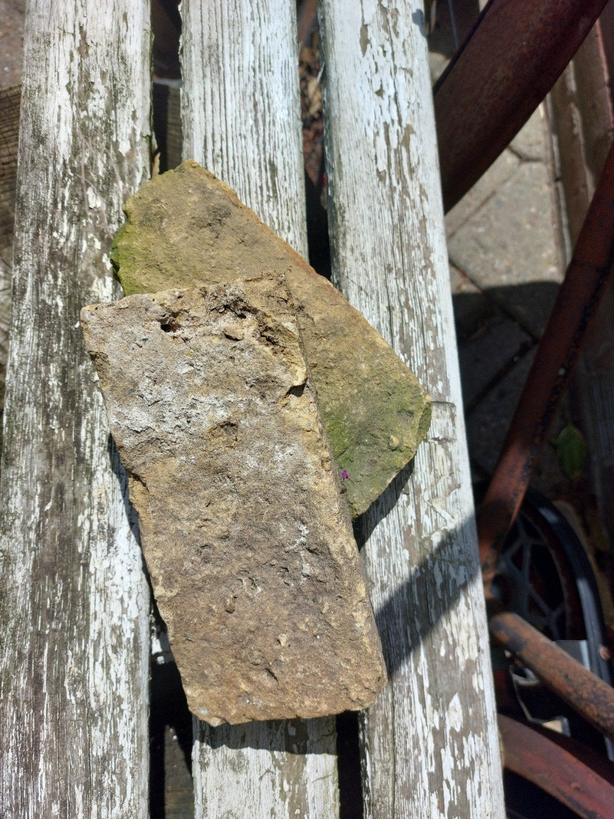 Boerengeeltjes 73 stuks, Ophalen of Verzenden, Gebruikt, Natuursteen, Overige typen