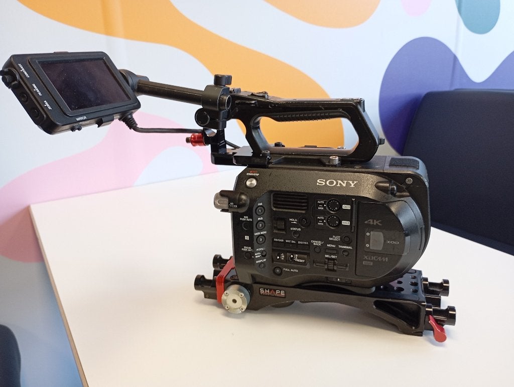 Sony PXW-FS7 4K Videocamera, Audio, Tv en Foto, Professionele Audio-, Tv- en Video-apparatuur, Ophalen, Gebruikt, Video