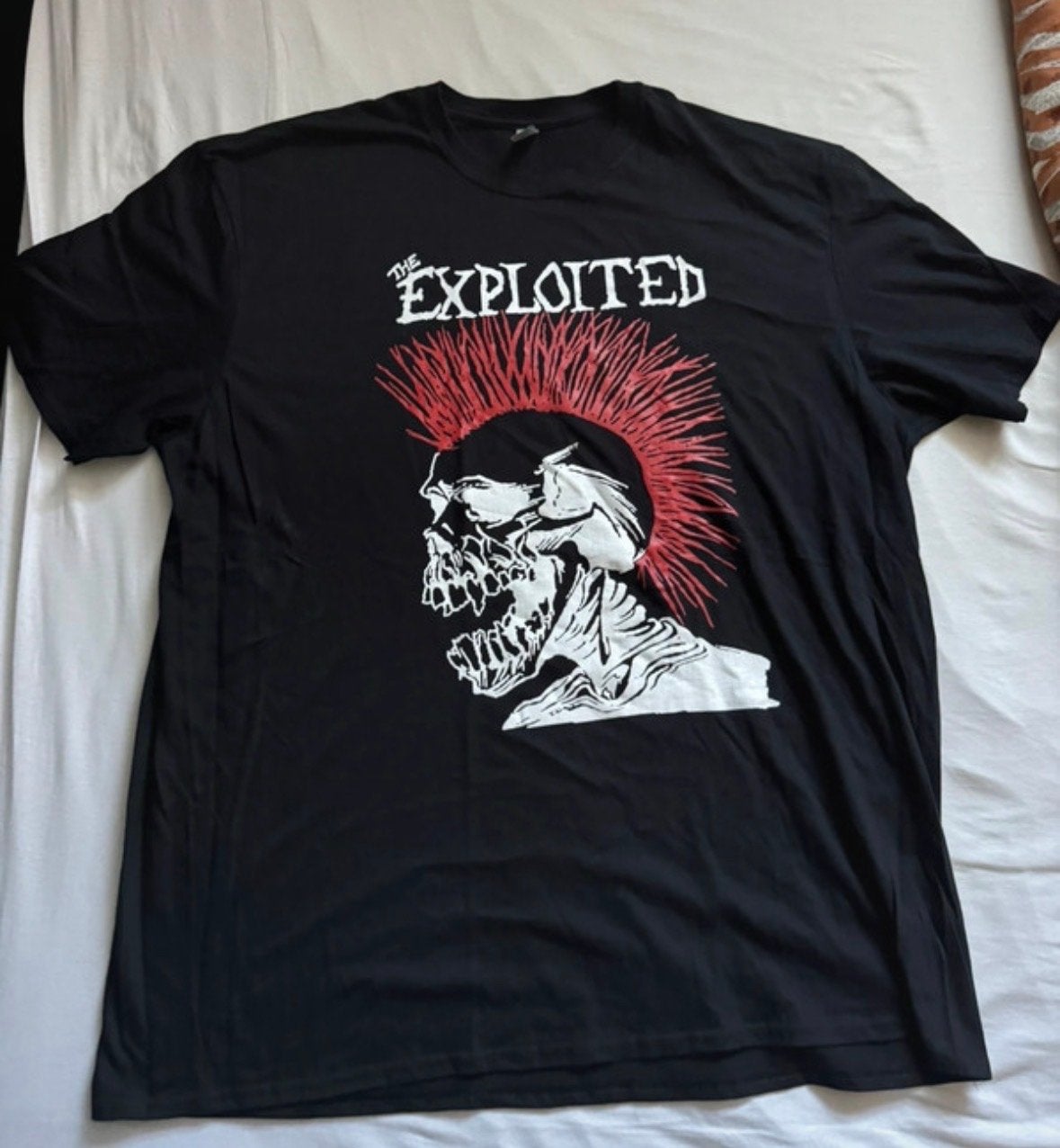 The Exploited Punk T-shirt - Nieuw, Verzenden, Nieuw, Overige maten, Zwart