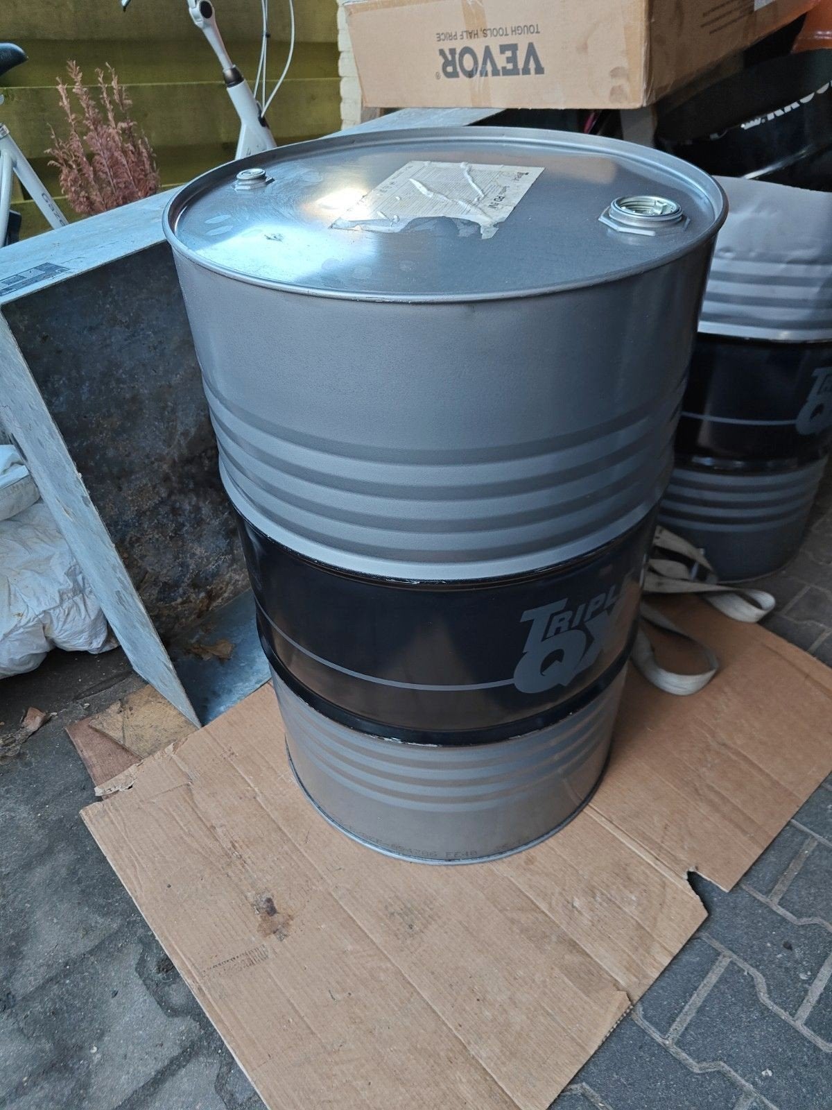 olie tonnen van 60 liter, Tuin en Terras, Ophalen