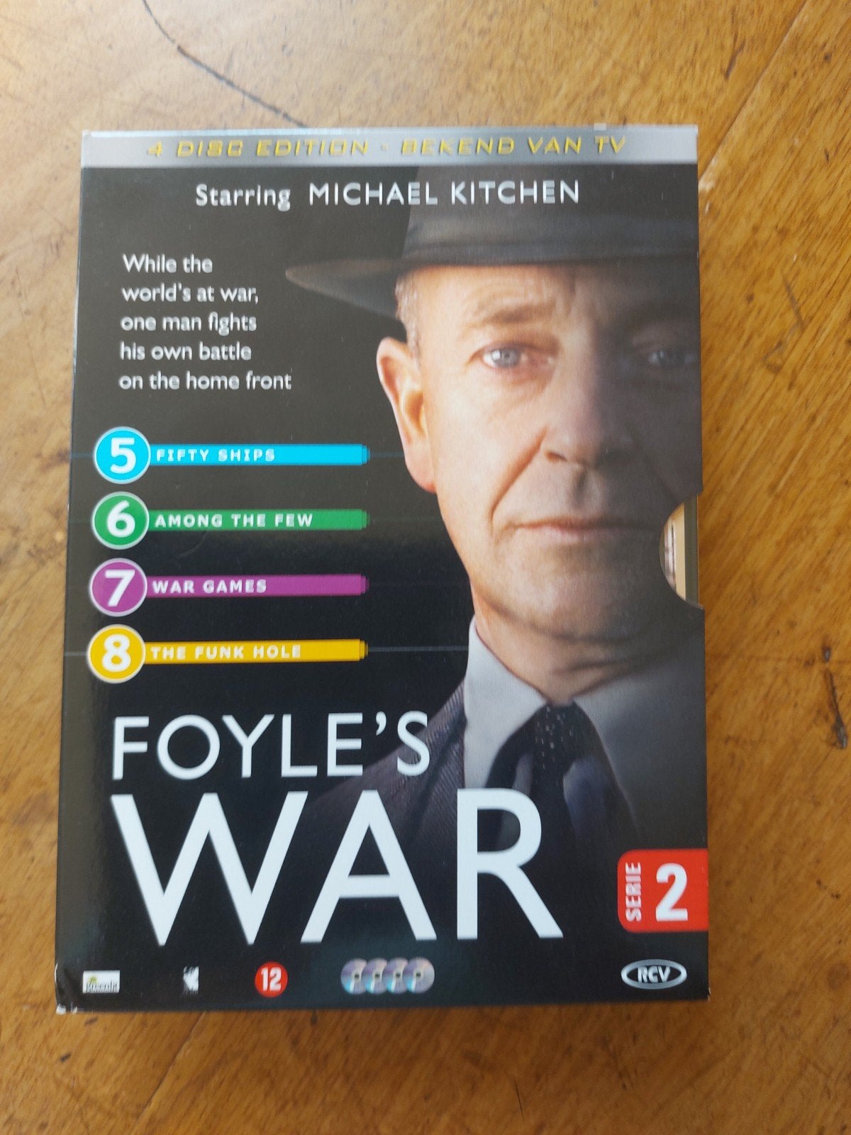 Foyle's War - Seizoen 2 (DVD), Cd's en Dvd's, Misdaad, Nederlands, Ophalen of Verzenden, Seizoen 2