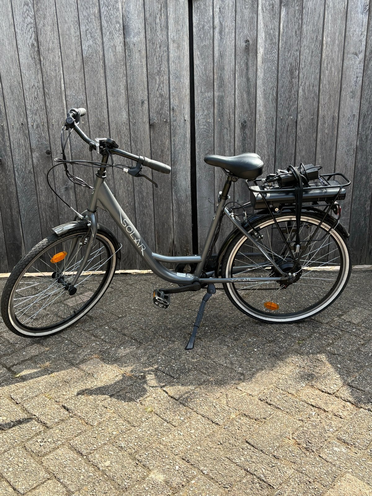 Zgan elektrische fiets klein model - Solar, Zo goed als nieuw, Minder dan 47 cm, 30 tot 50 km per accu, Ophalen