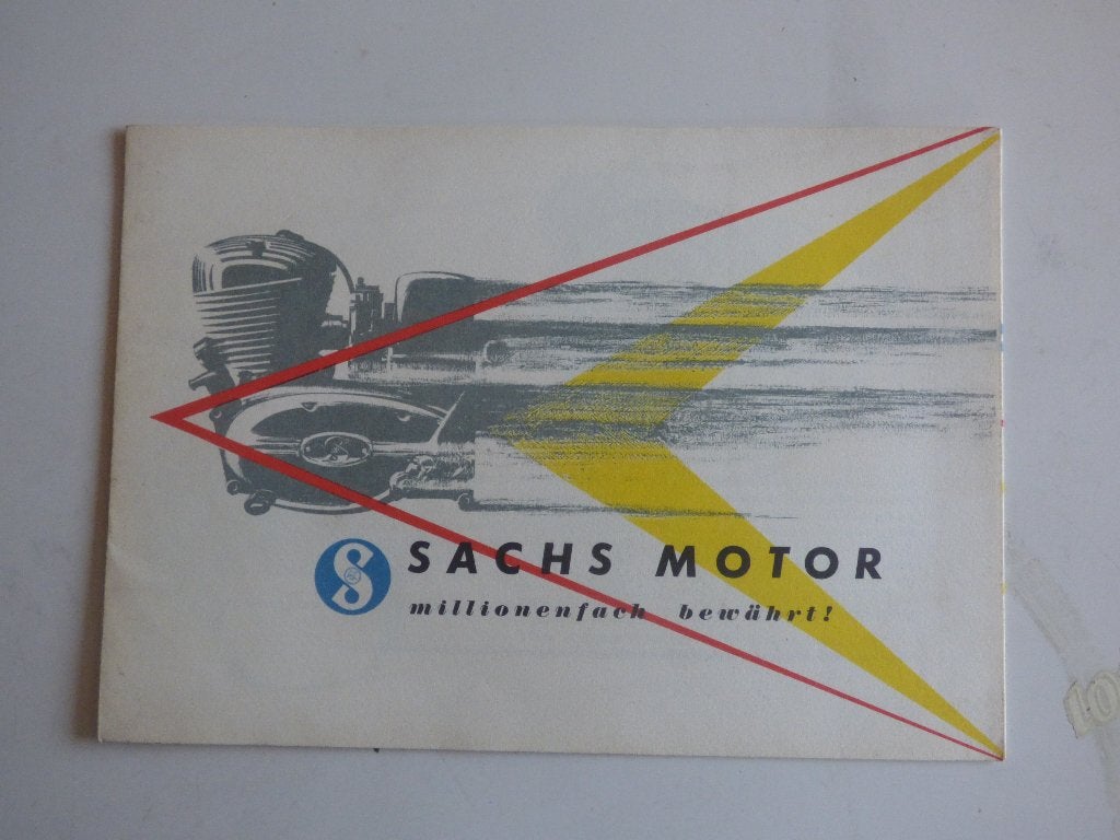SACHS MOTOREN FOLDER, Ophalen of Verzenden, Overige merken