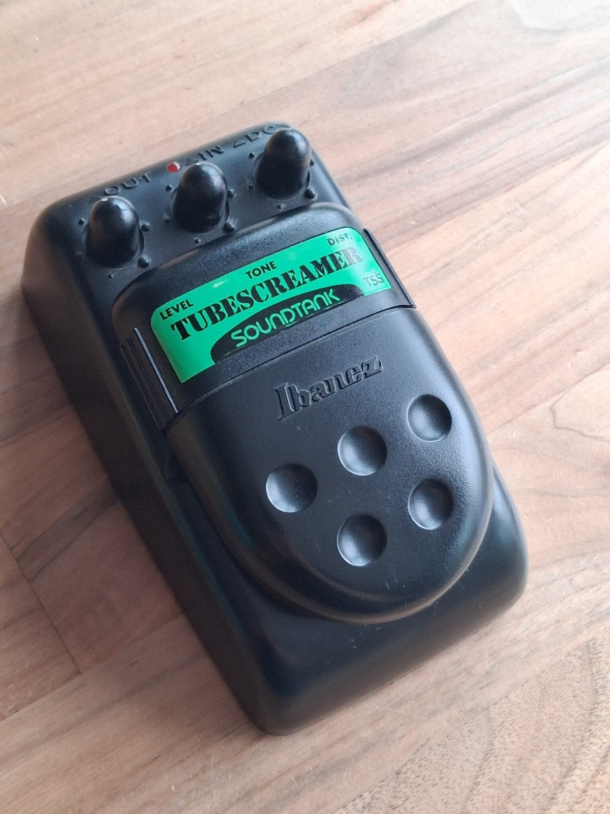 Ibanez TS5 Tubescreamer Soundtank Overdrive Pedaal, Muziek en Instrumenten, Ophalen of Verzenden, Gebruikt, Distortion, Overdrive of Fuzz