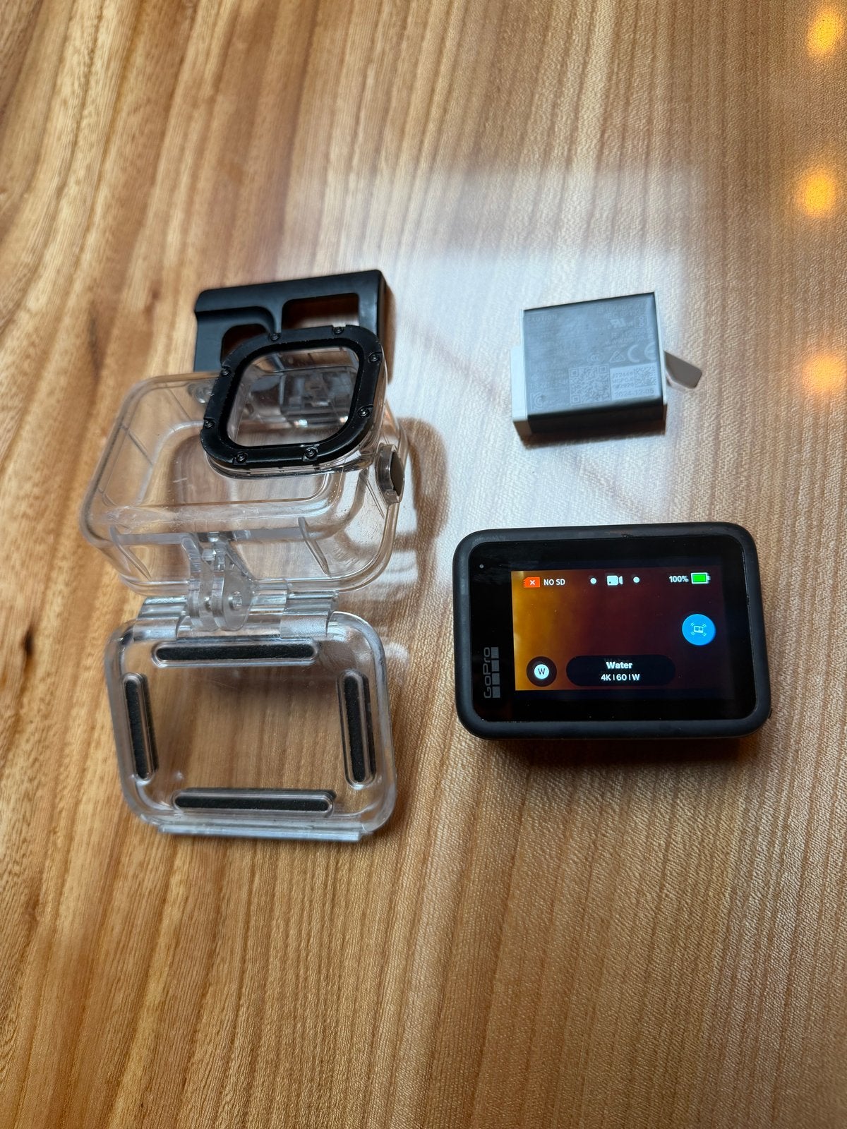 GoPro Hero 9 Black met 2 accu's en waterdichte case