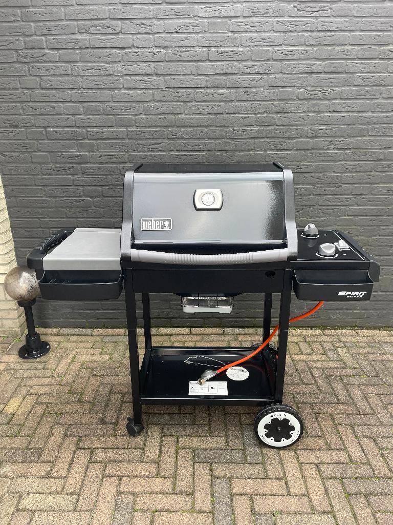 Zeer mooie Weber barbecue met aansluiting op de gasfles, Ophalen, Zo goed als nieuw, Weber