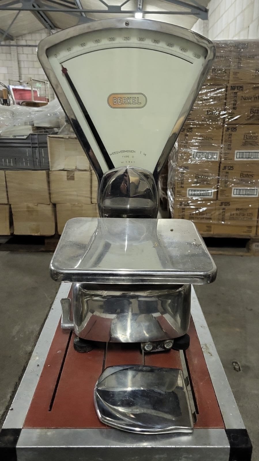 Antieke Berkel Weegschaal Type O - 1 kg, Ophalen, Gebruikt, Overige typen, Minder dan 50 kg