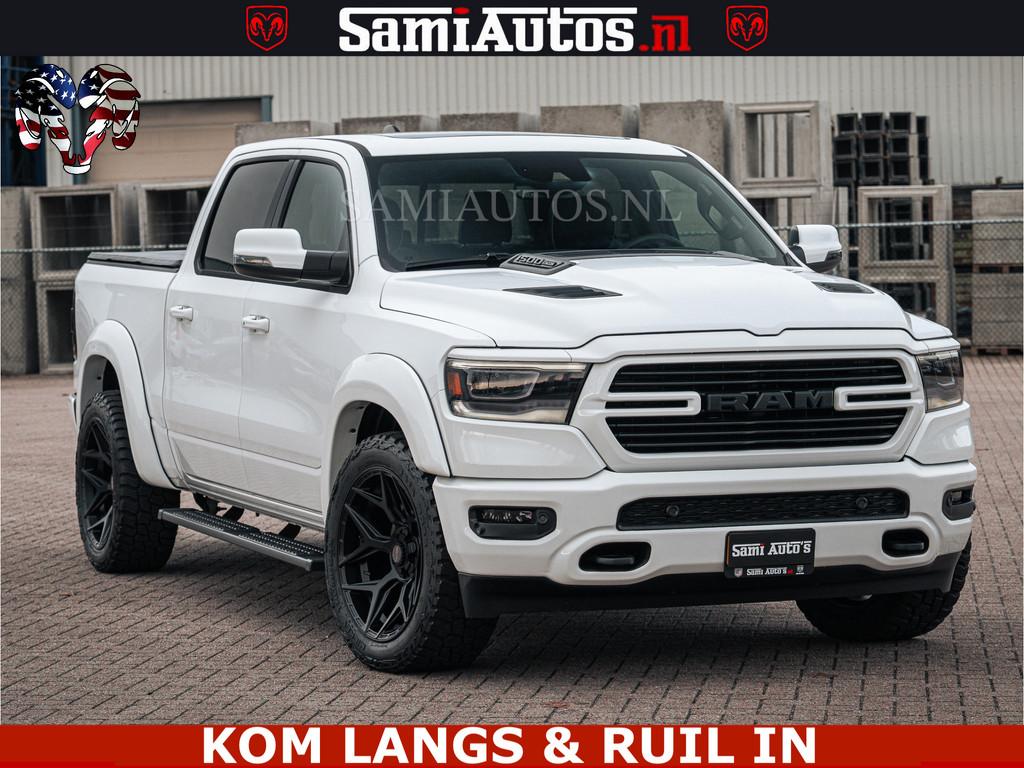 Dodge Ram V8 5.7 402PK | LARAMIE SPORT | Krachtige Hemi | Pa, Auto's, Bestelauto's, Automaat, 5654 cc, Met garantie (alle), Lichtsensor