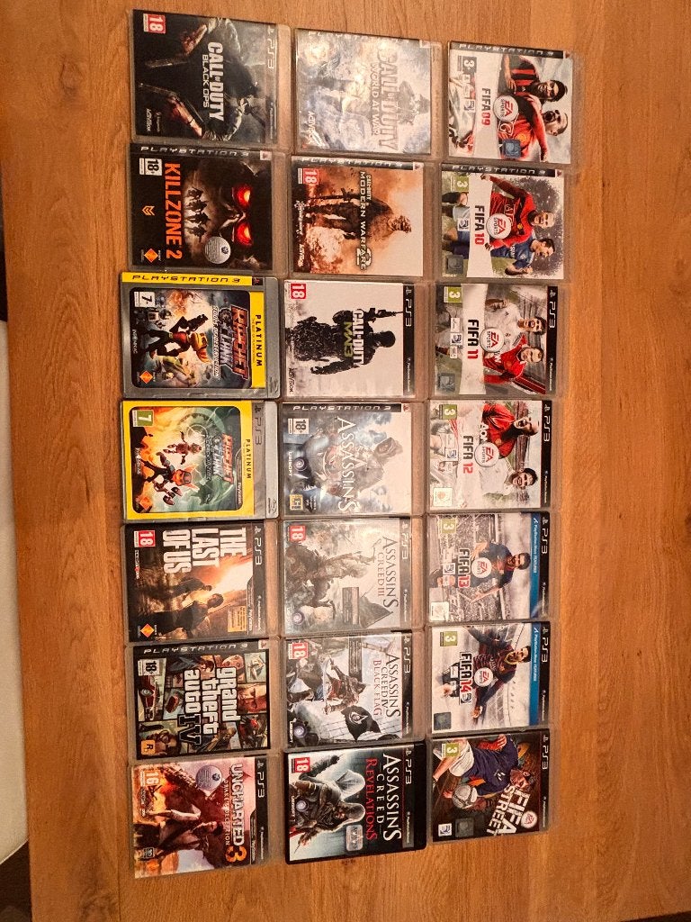 PS3 spellen pakket, Spelcomputers en Games, Games | Sony PlayStation 3, 1 speler, Ophalen, Gebruikt, Eén computer