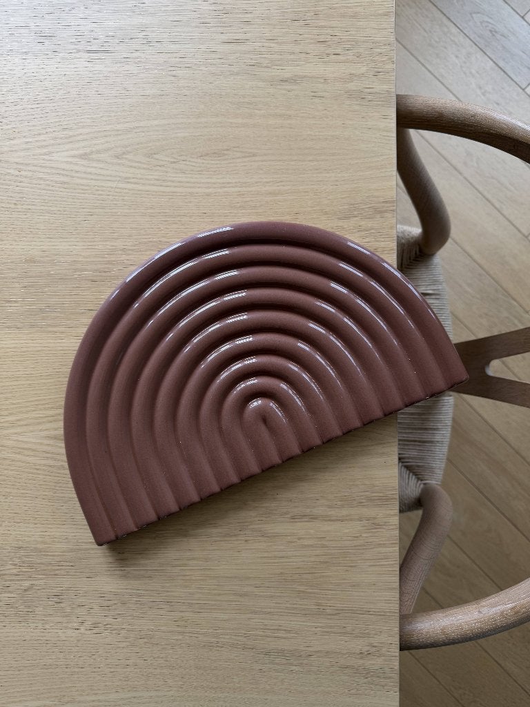 OYOY Ceramic Rainbow Tray - dienblad keramiek, Huis en Inrichting, Woonaccessoires | Dienbladen, Ophalen, Zo goed als nieuw, Rechthoekig