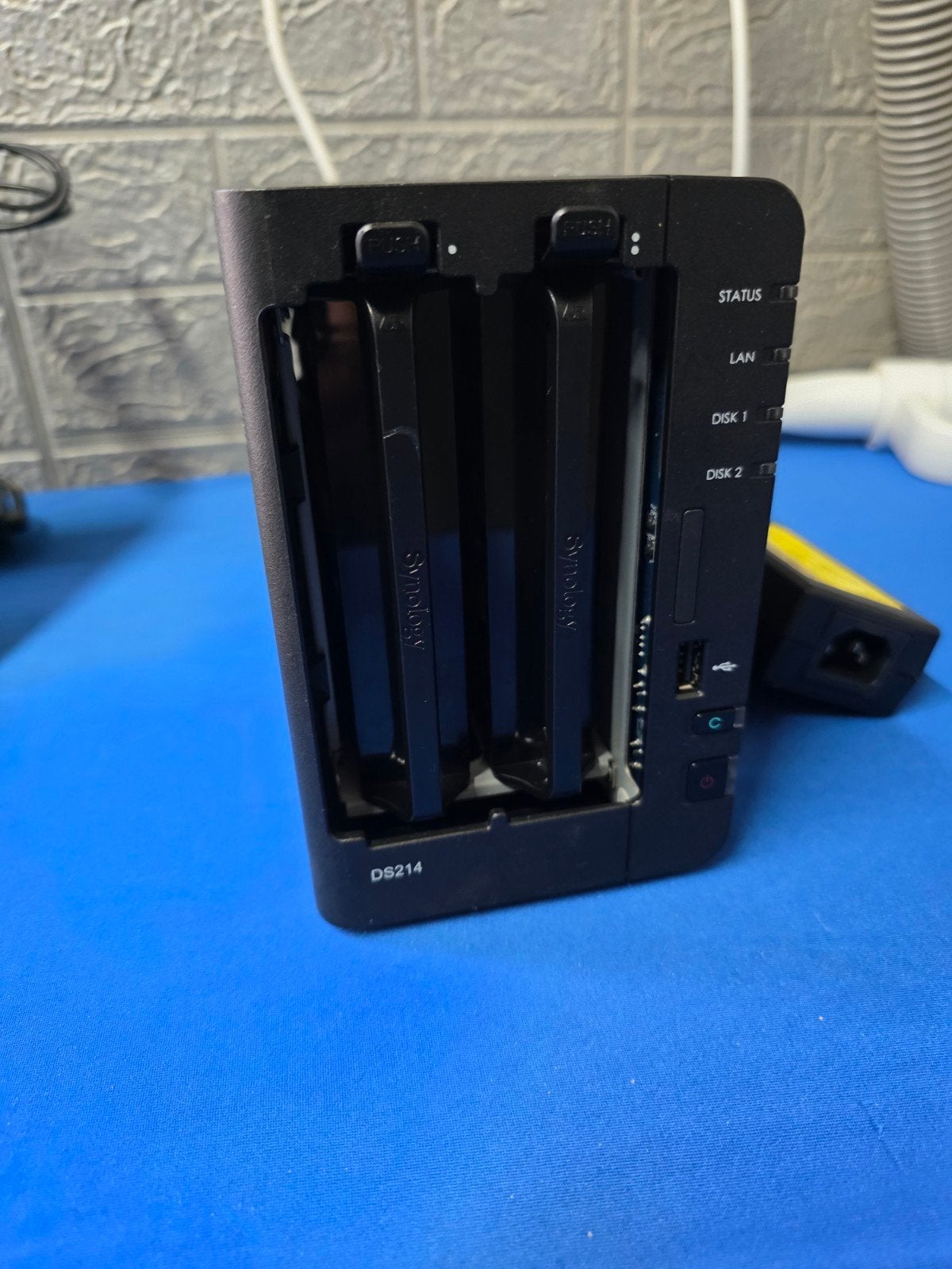 Synology Nas DS214 Met 2TB  WD Red Nas, Ophalen of Verzenden, Gebruikt