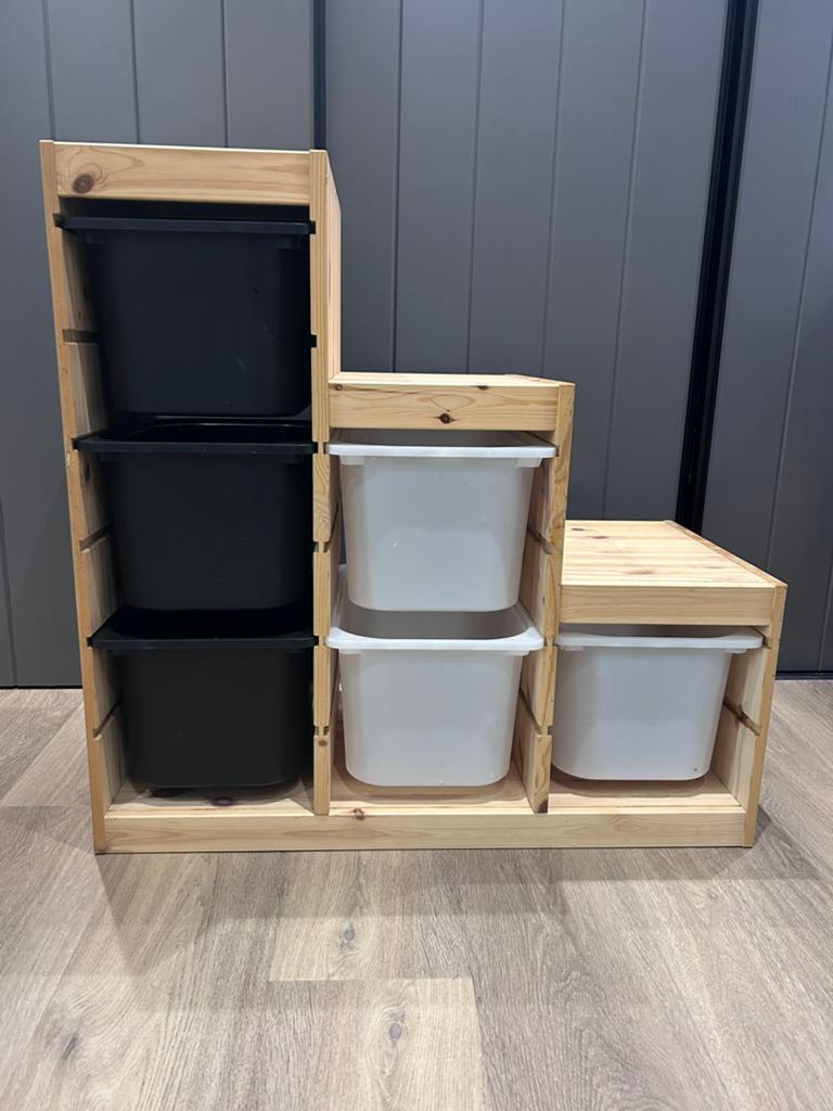 Ikea trofast kast, Ophalen, 50 tot 100 cm, Zo goed als nieuw, Minder dan 100 cm