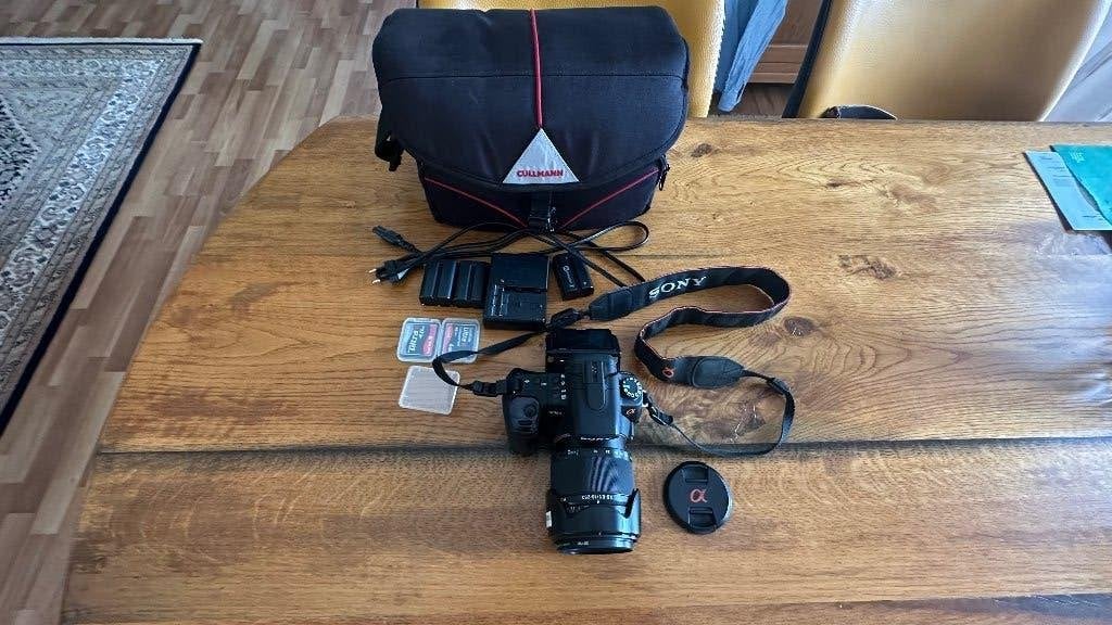 Sony Alpha 350, Ophalen, 14 Megapixel, Spiegelreflex, Zo goed als nieuw