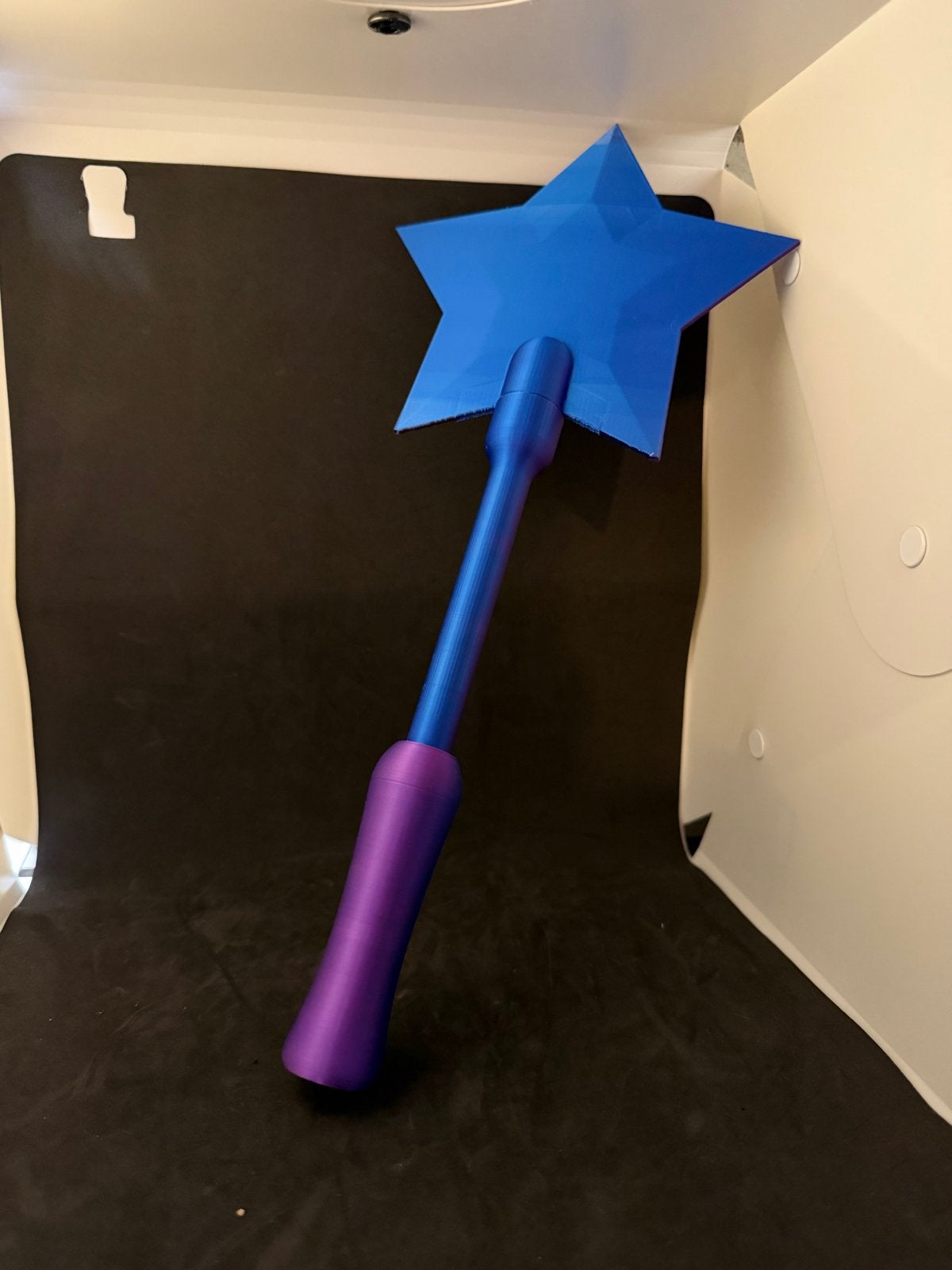 Nieuwe 3D-geprinte toverstaf voor pinpas - Blauw en Paars, ., Nieuw, Meerkleurig, Ophalen of Verzenden