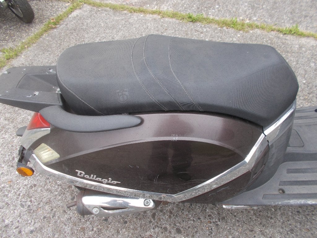 Scooterzadels, Ophalen, Gebruikt