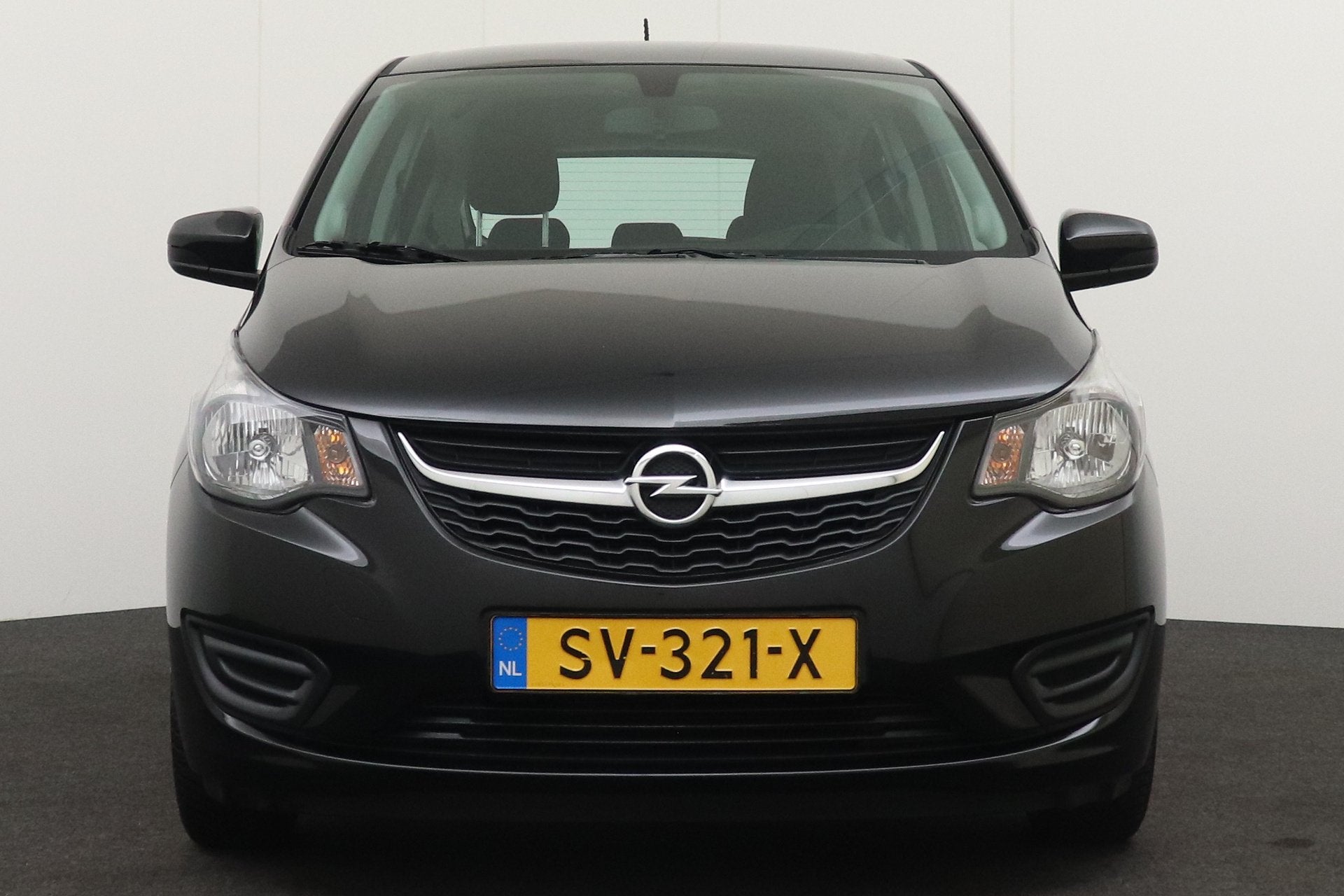 Opel KARL 1.0 ecoFLEX Edition Cruise Bluetooth Airco, Voorwielaandrijving, Stof, Gebruikt, Zwart