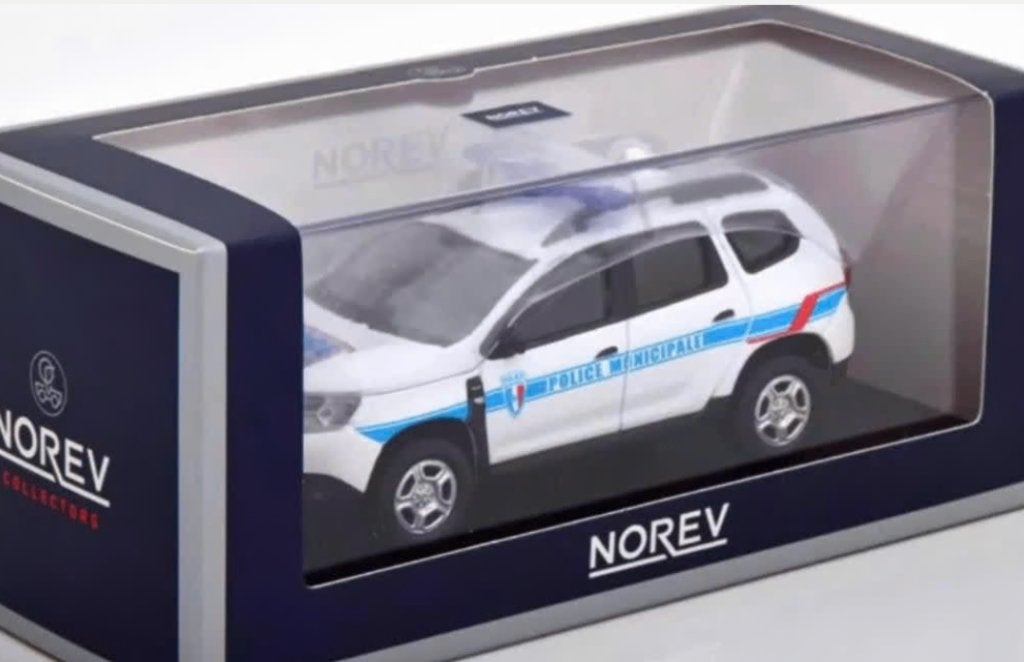 DACIA DUSTER 2018 POLICE MUNICIPALE 1/43 NOREV ref. 509011, Verzenden, Nieuw, Auto, Norev