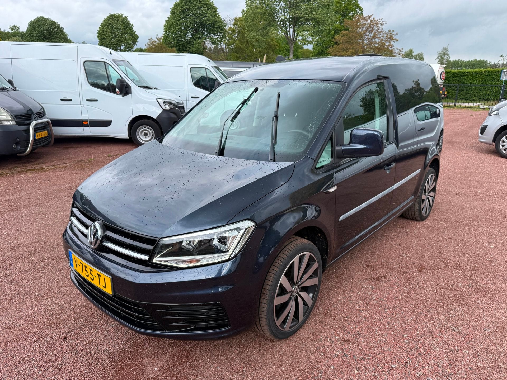 Volkswagen Caddy 2.0 TDI Achterklep / Cruise / Navi / Dakven, Auto's, 1373 kg, Gebruikt, 4 cilinders, Origineel Nederlands