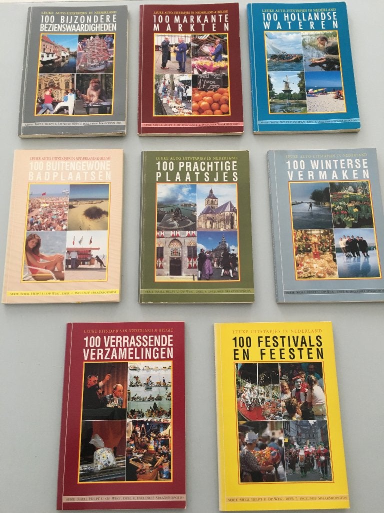 'Shell helpt' complete serie, Gelezen, Capitool, Verzenden, Reisgids of -boek