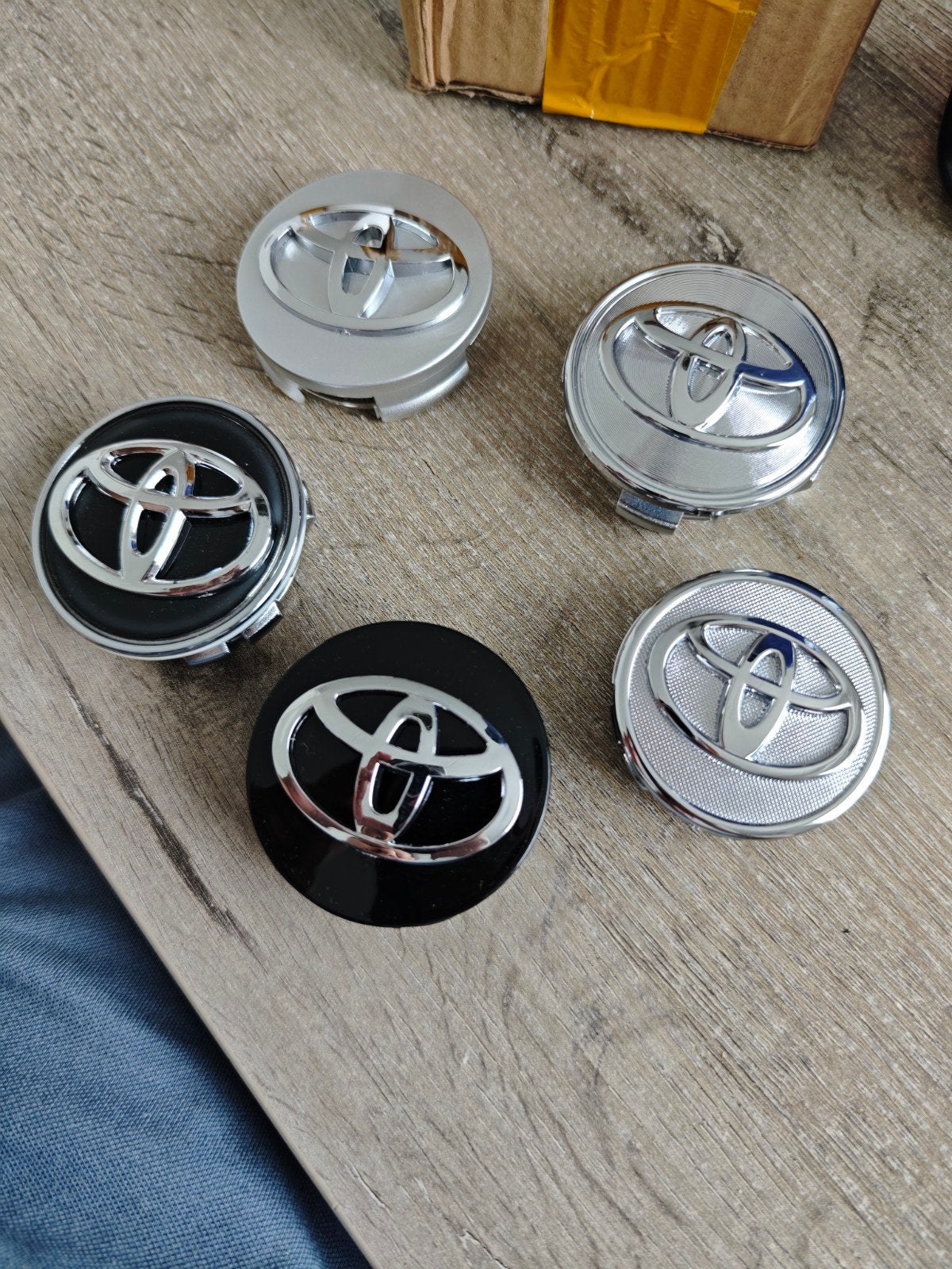 Toyota naafkap naafdop velgen 5 soorten modellen 4stuks, Ophalen of Verzenden