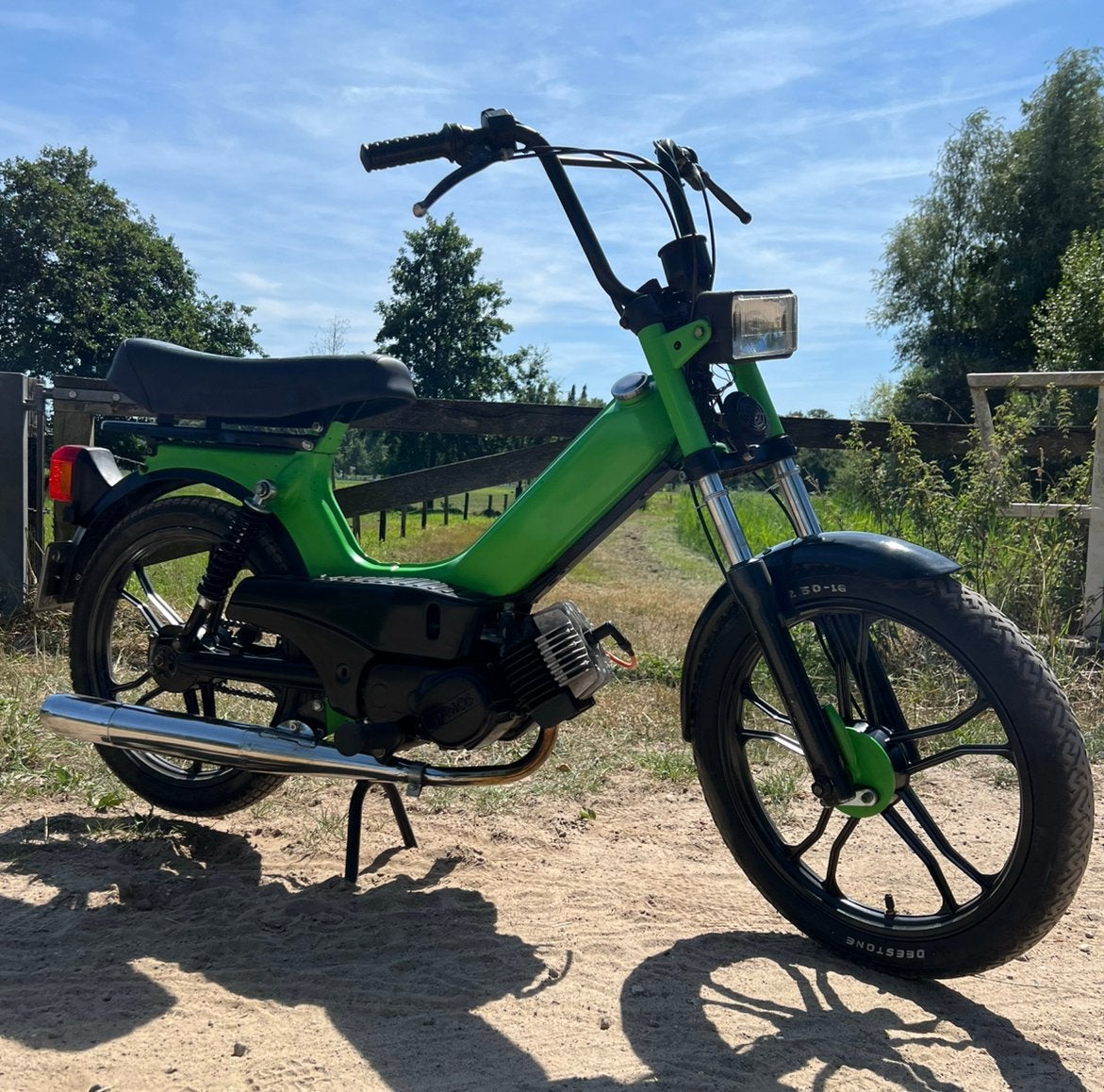 Mooie tomos A35 met geel kenteken, Fietsen en Brommers, Ophalen, Overige modellen, 65 cc, Zo goed als nieuw