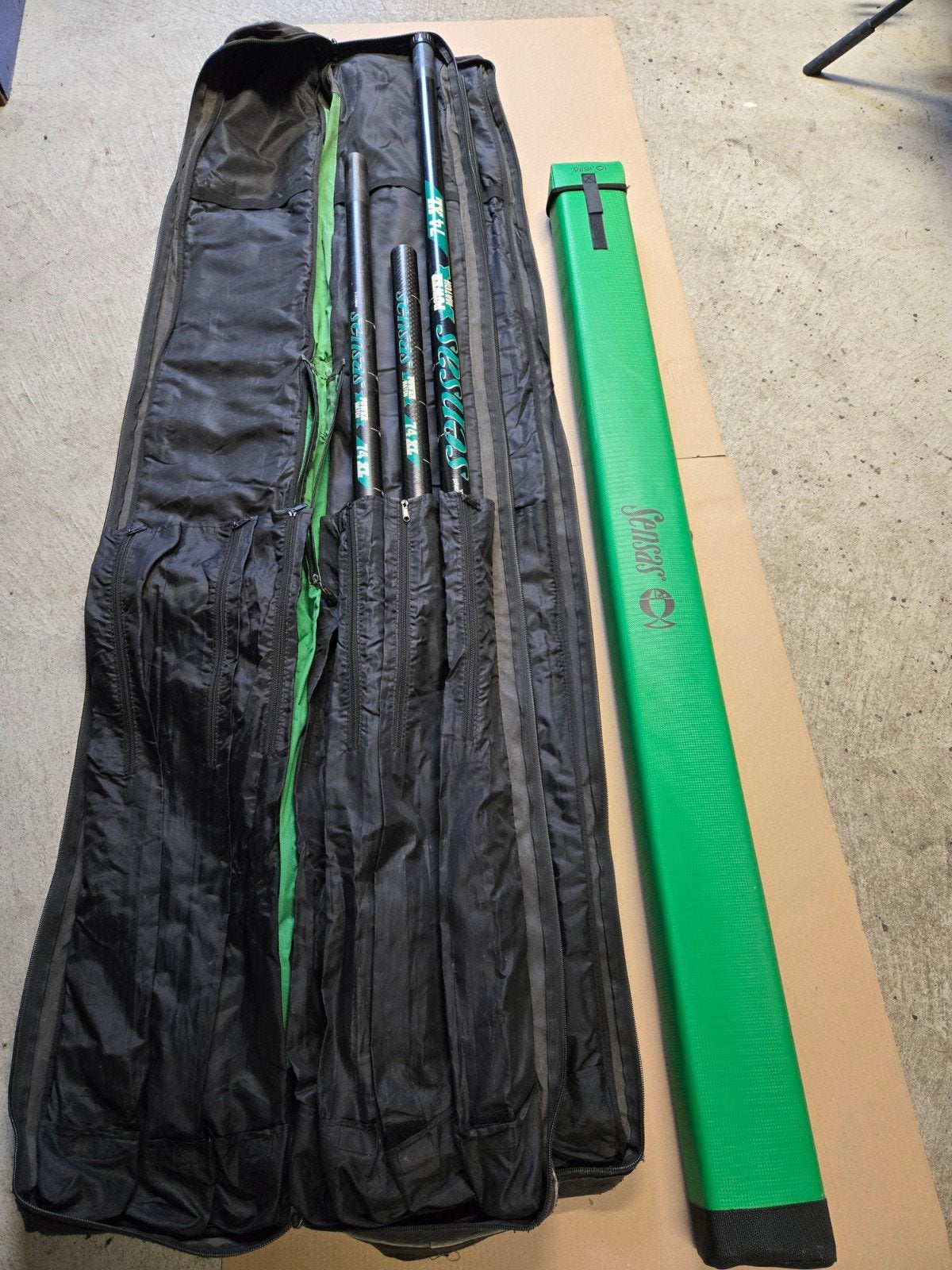 Te koop Sensas power match 74 xl 13 meter, Ophalen, Vaste hengel