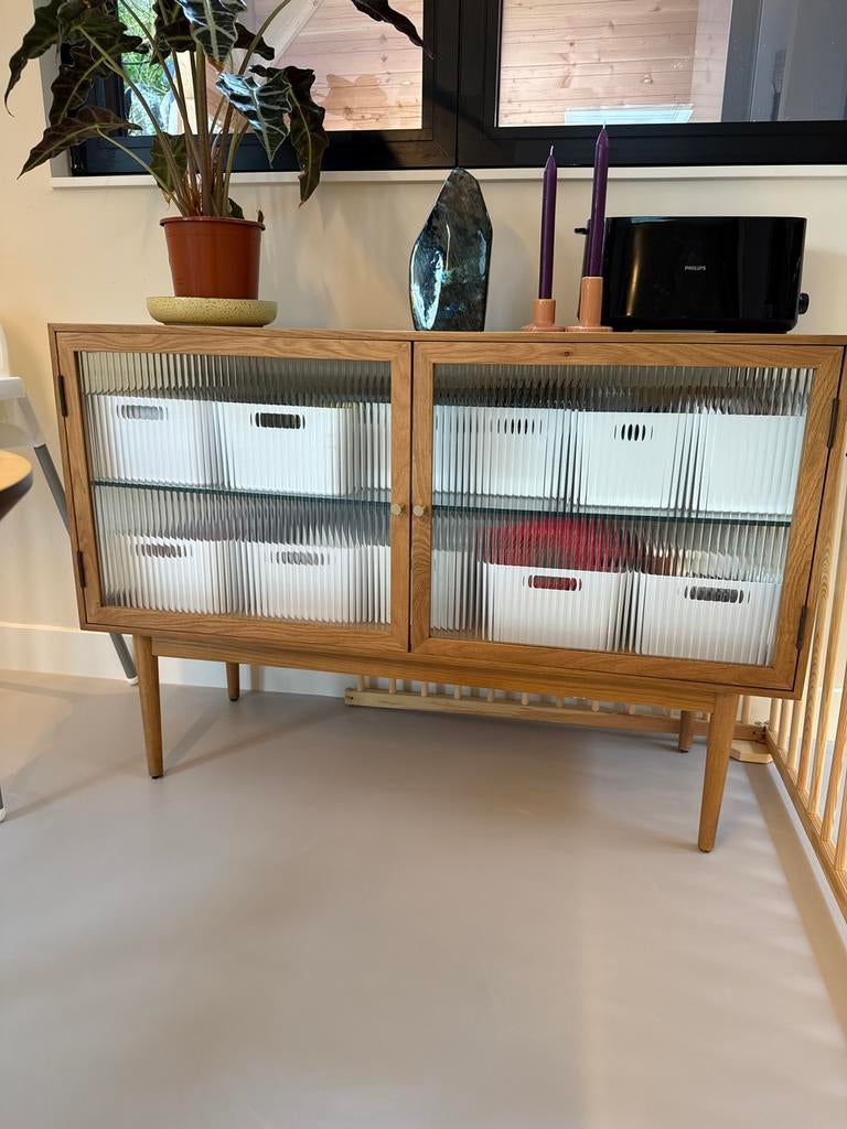 Loods 5 Torres Dressoir - Zo goed als nieuw!, Huis en Inrichting, Ophalen, 100 tot 150 cm, Eikenhout, Zo goed als nieuw