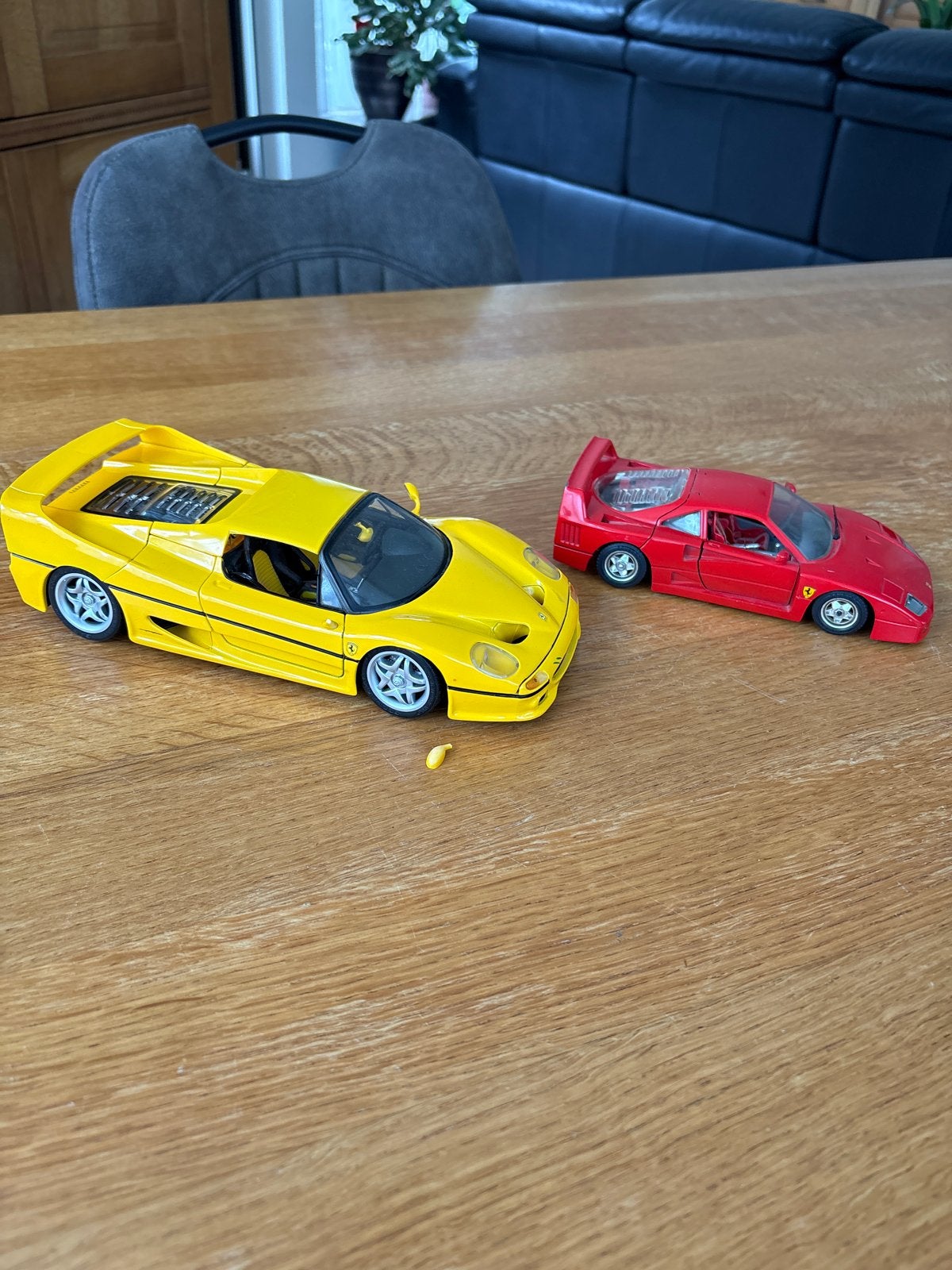 Burago Ferrari F40 en F50 schaalmodellen, Ophalen of Verzenden, Nieuw
