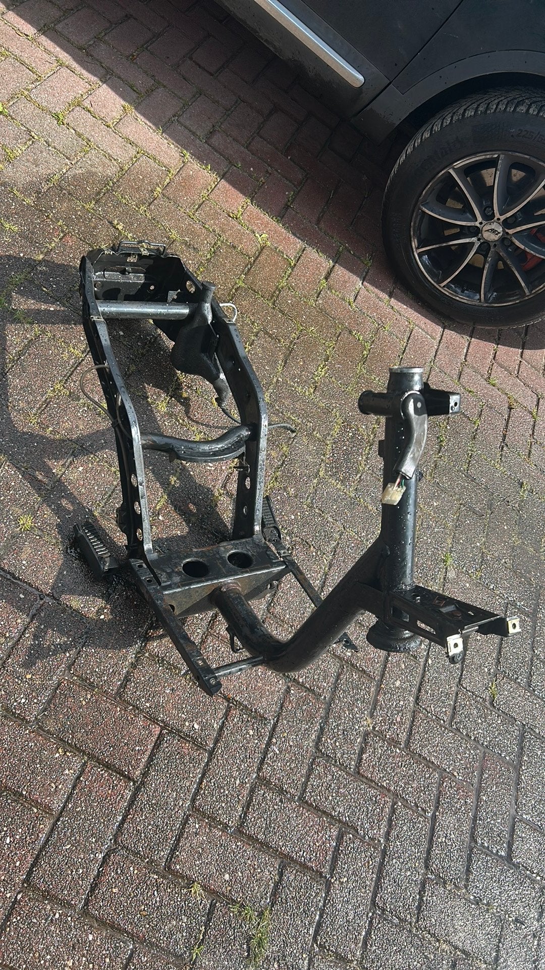 fastrider type frame duits met pap, Fietsen en Brommers, Scooters | Piaggio, Ophalen, Zo goed als nieuw, Overige modellen
