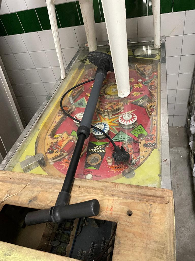 Flipperkast, Ophalen, Gebruikt, Mechanisch, Bally