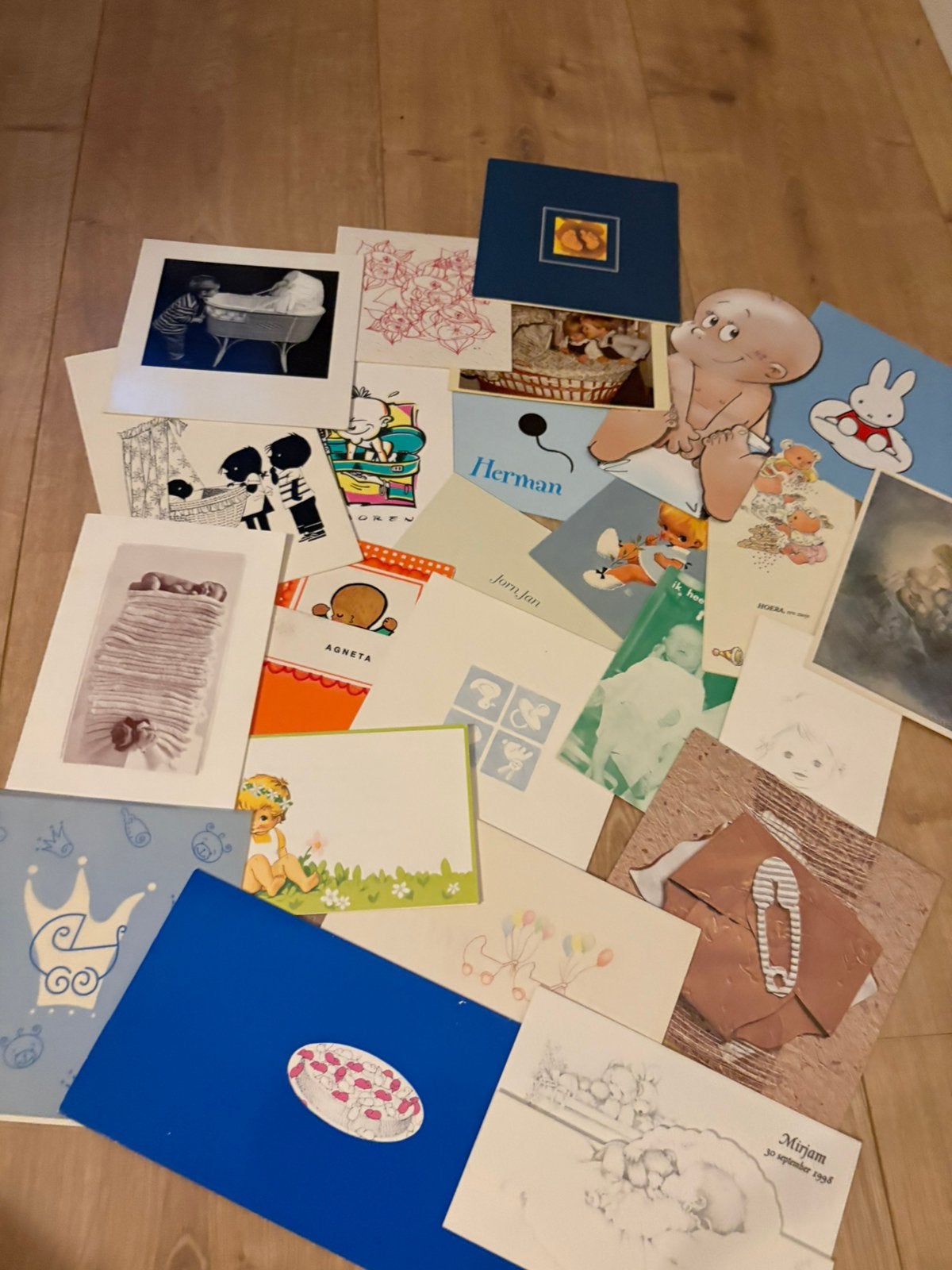 110 geboortekaattjes, Verzenden, 2000 tot heden