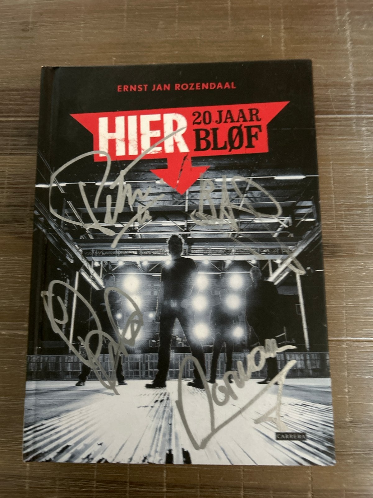Hier 20 Jaar Bløf - Gesigneerd Boek door Ernst Jan Rozendaal, Ophalen of Verzenden, Zo goed als nieuw, Artiest
