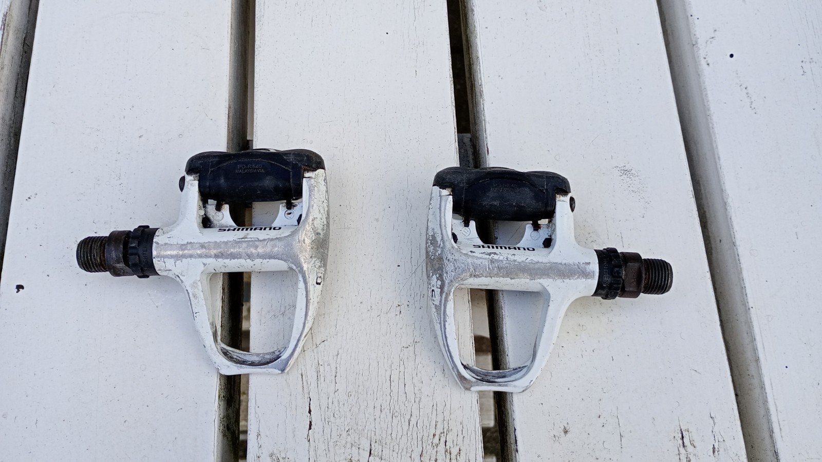 Shimano pd r 540 klik pedalen zijn goed, Overige merken, Aluminium, Ophalen of Verzenden, Overige maten