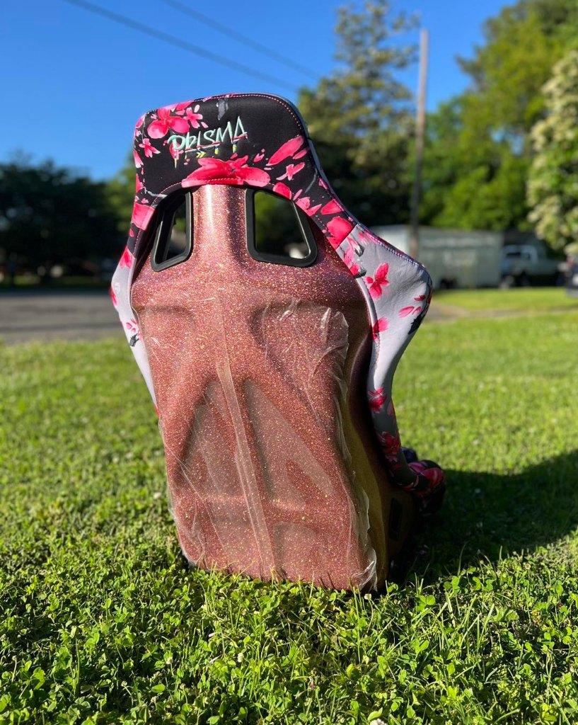 NRG Prisma Ultra Sakura Kuipstoel Sportstoel Roze, Ophalen of Verzenden