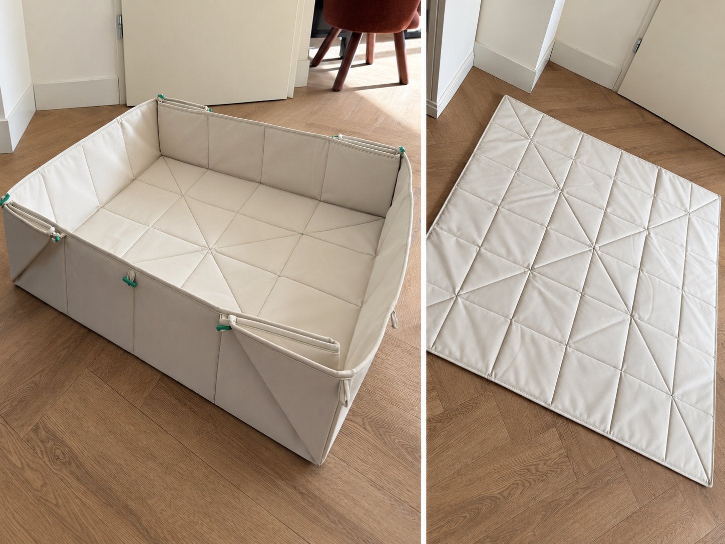 IKEA Grejsimojs 3 in 1 speelmat/box - bijna nieuw, Ophalen of Verzenden, Zo goed als nieuw