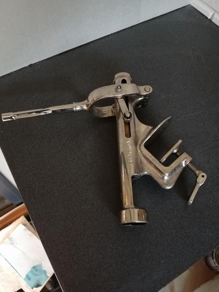OUDE ZWARE RVS PROFESSIONELE KURKENTREKKER 28 CM OPKNAPPER., Antiek en Kunst, Antiek | Gereedschap en Instrumenten, Ophalen of Verzenden