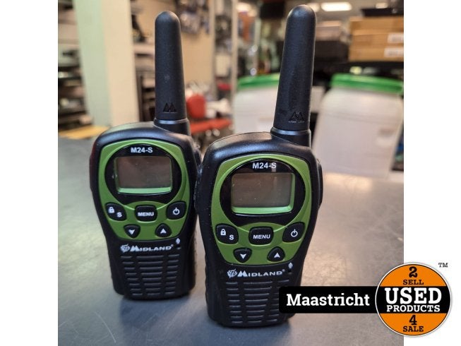 Midland M24-S - Zwart, Flex Ltd., Zo goed als nieuw, https://flex.com/contact-us, Nobelstraat 10, 5807 GA Oostrum LB, Limburg, Nederland