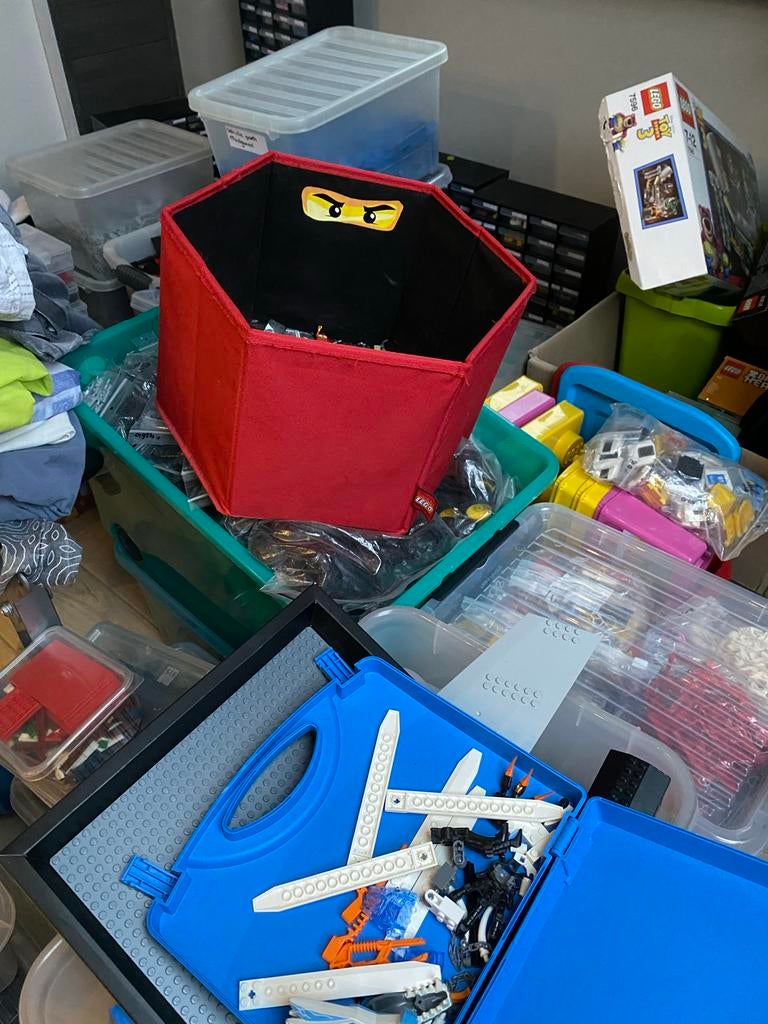 Enorme partij LEGO - 160 kg!, Ophalen, Gebruikt, Inclusief extra onderdelen, Lego