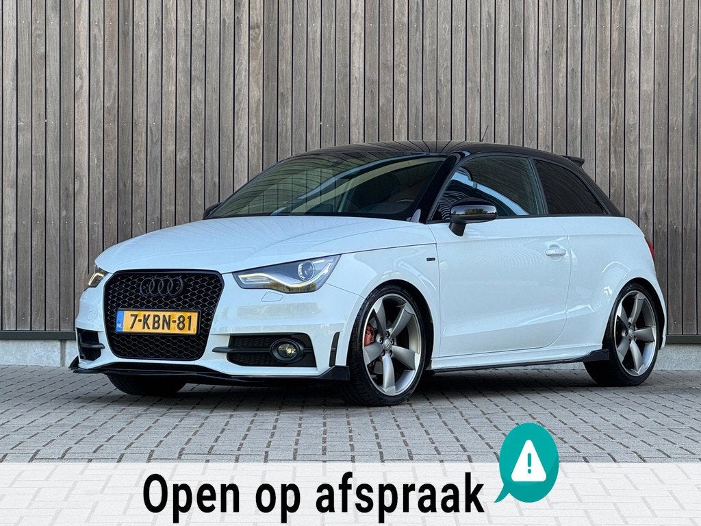 Audi A1 1.4 TFSI Pro Line S |Schaalstoelen|185 PK|, Auto's, Audi, Euro 5, Zwart, 1165 kg, 4 stoelen
