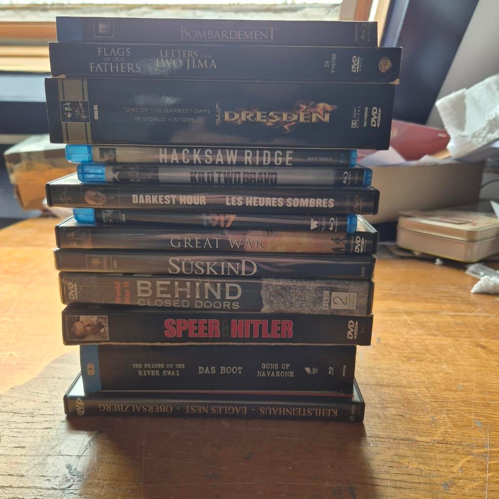 Diverse oorlogsfilms, Cd's en Dvd's, Alle leeftijden, Ophalen of Verzenden, Gebruikt