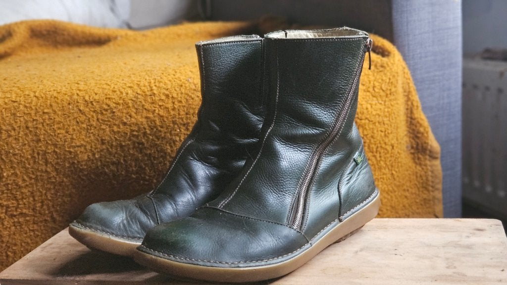 El naturalista 42, Lage of Enkellaarzen, Ophalen of Verzenden, Gedragen, Groen