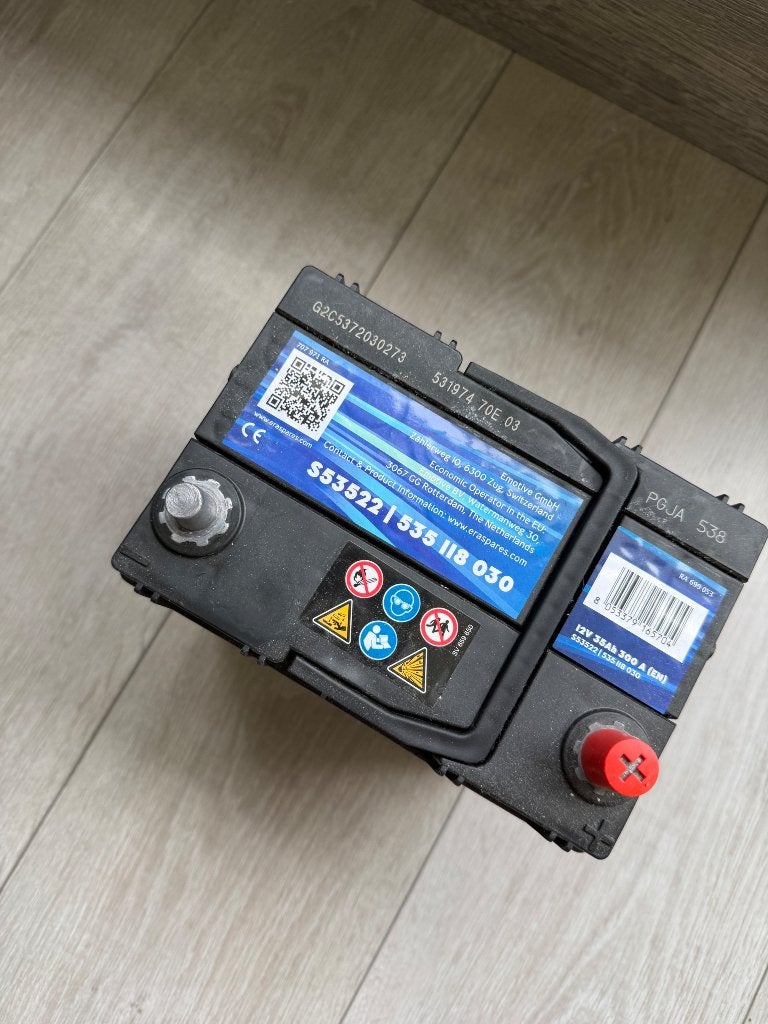 Ongebruikte auto accu 12v 35AH, Ophalen, Nieuw